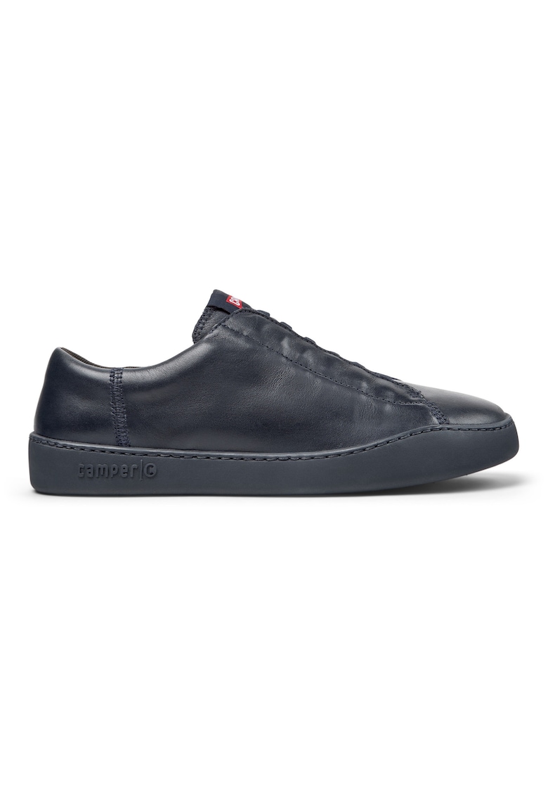 Pantofi sport Peu Touring de piele cu sireturi elastice - Albastru