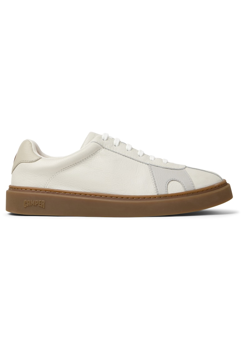 Pantofi sport Twentyfive Twins Runner de piele - Alb