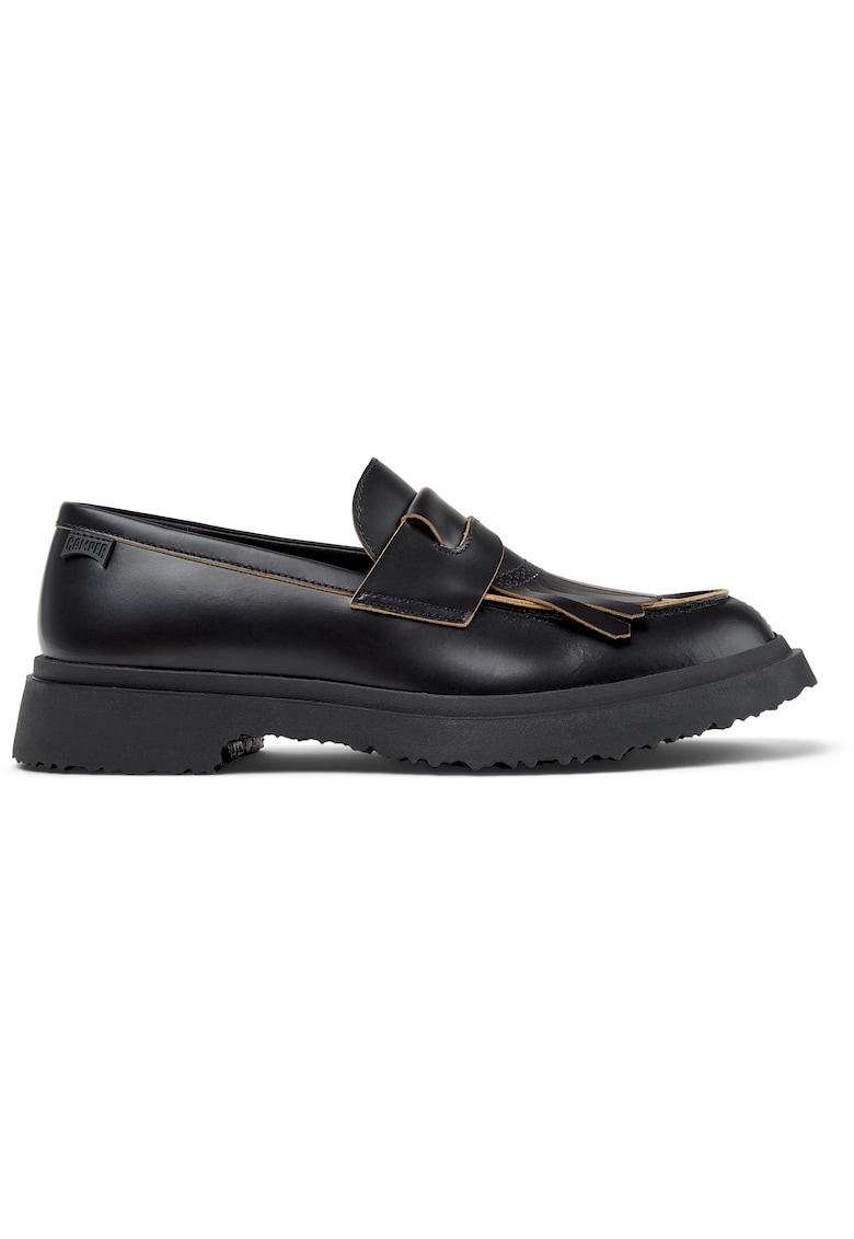 Mocasini de piele Walden Twins - Negru