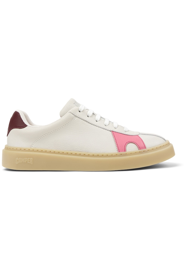 Pantofi sport Runner Twentyfive Twins din piele - Alb