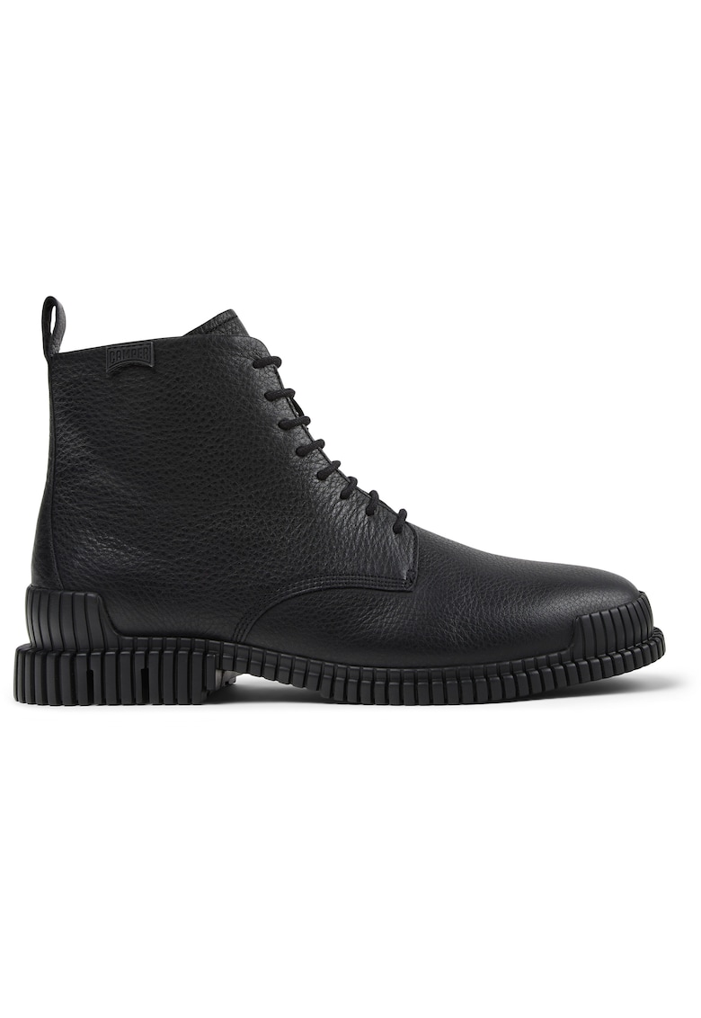 Ghete din piele Pix - Negru