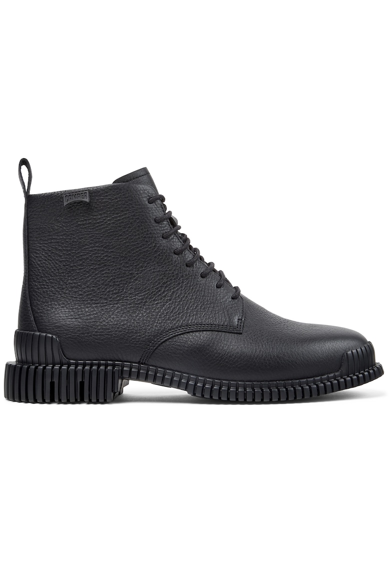 Ghete din piele Pix - Negru