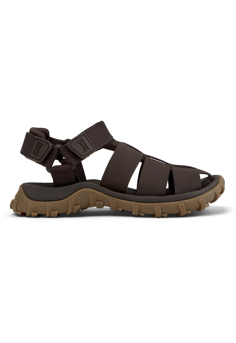 Sandale fisherman din piele Drift Trail 241646 - Maro
