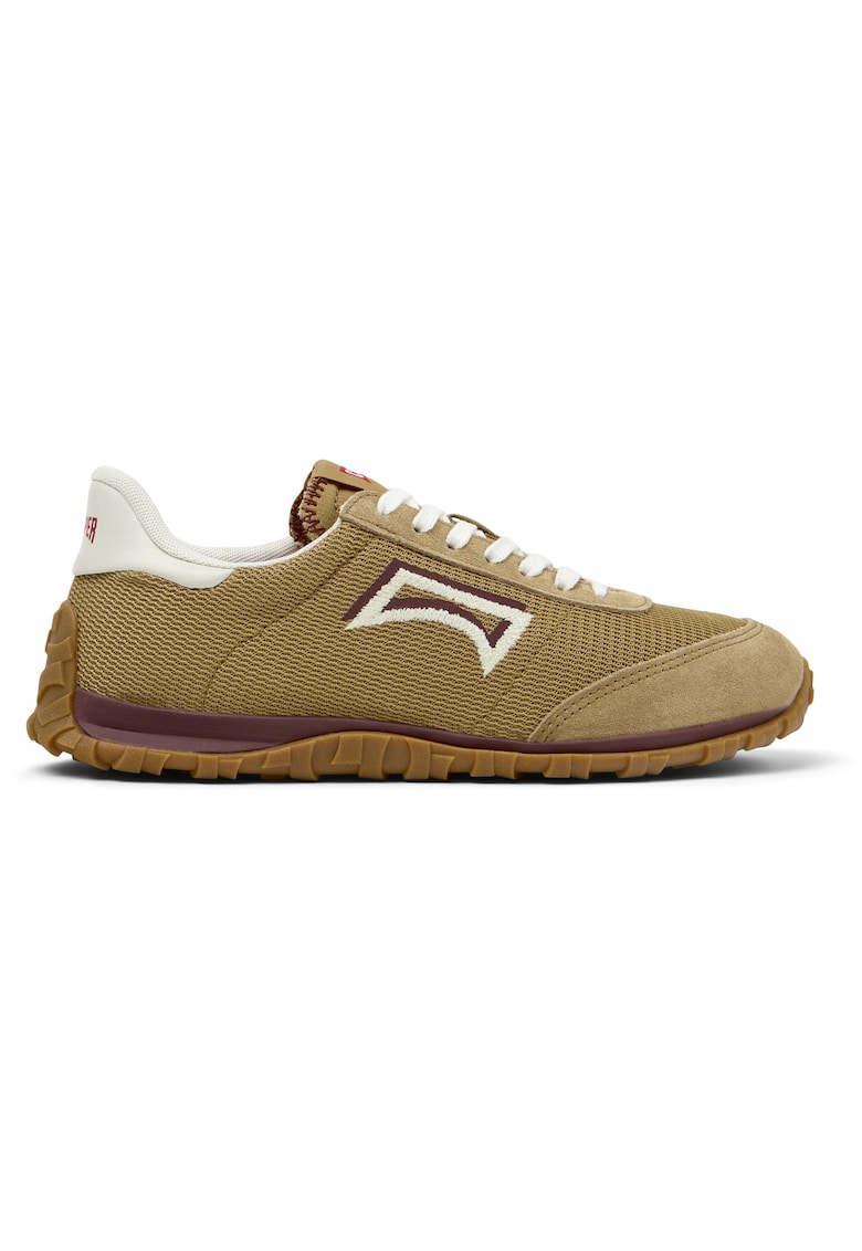 Pantofi sport Drift Walk cu garnituri din piele intoarsa - Maro