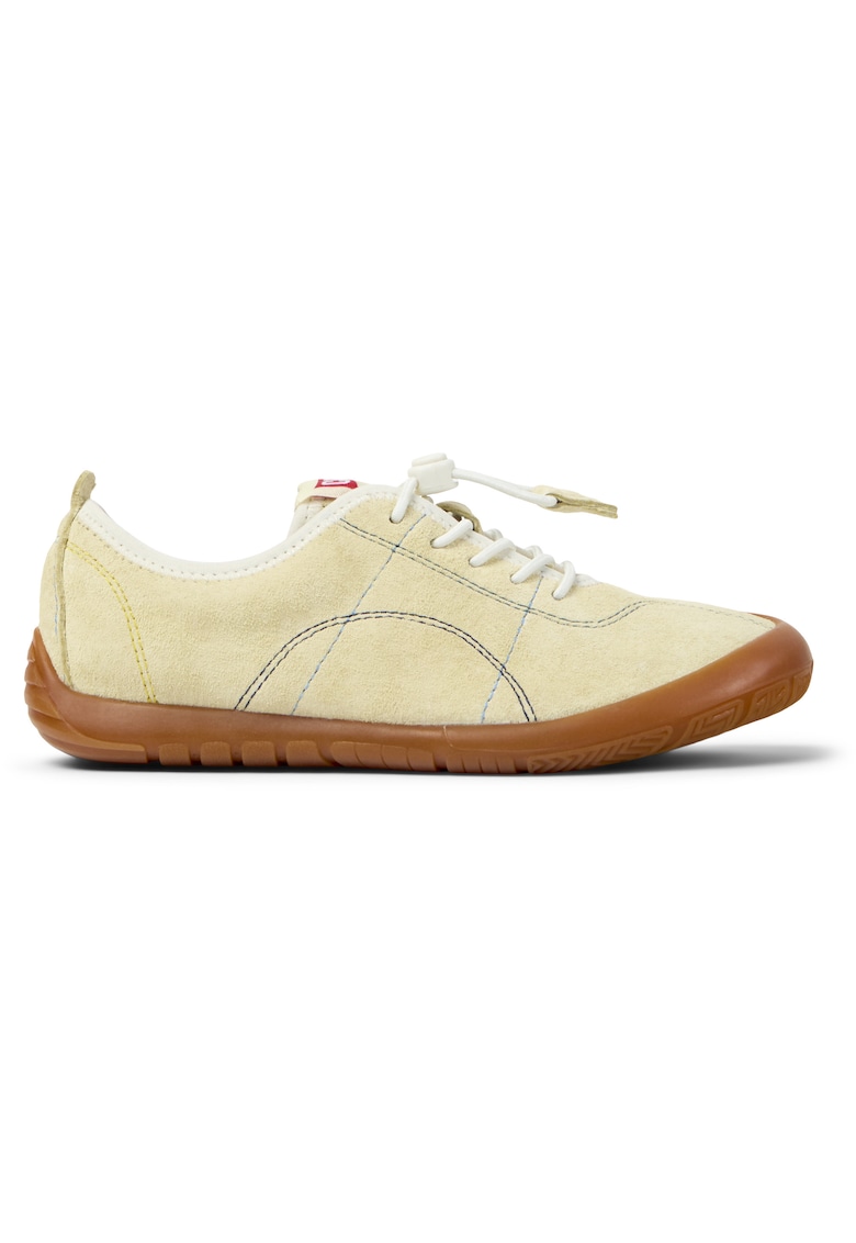 Pantofi sport Peu Path din piele nabuc - Galben