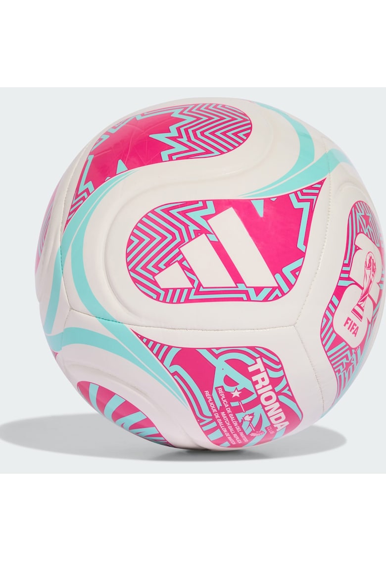 Minge fotbal Adidas FIFA World Cup 26 Trionda Club - marime 5 - alb/roz