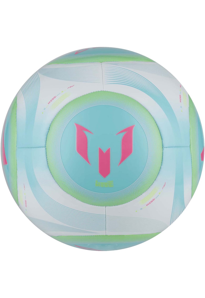 Minge fotbal Adidas Messi Club - marime 5 - alb/albastru