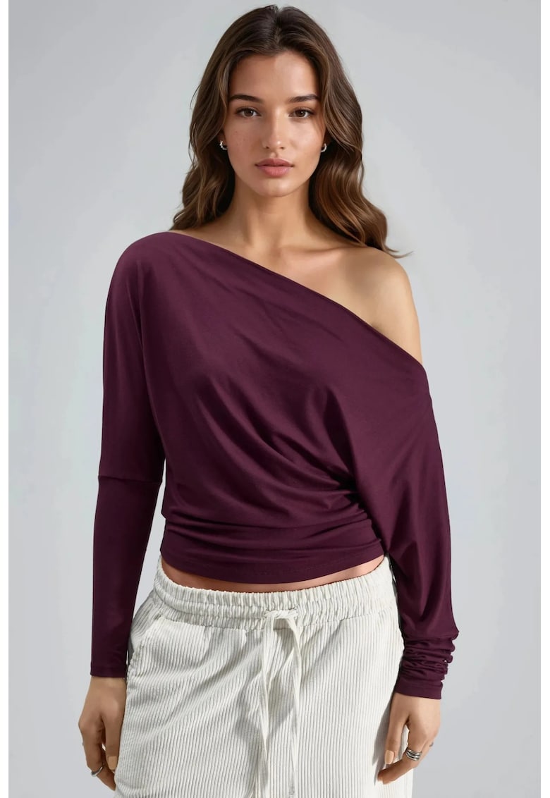 Bluza pentru dama - Mov - Jerseu