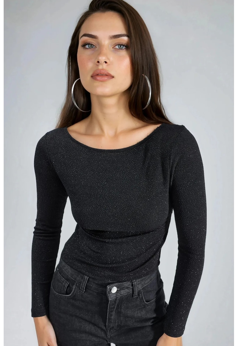 Bluza - Negru - Jerseu