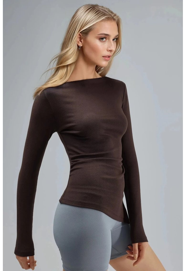 Bluza dama maro cafeniu - Maro