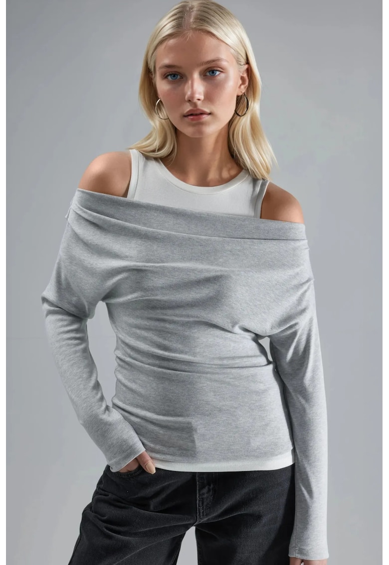 Bluza dama - Jerseu - Gri