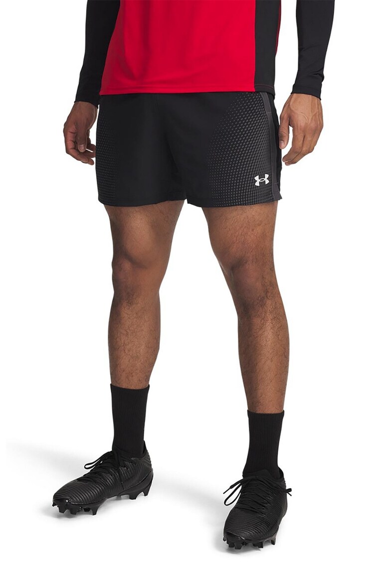 Pantaloni scurti slim fit pentru fitness Vanish - Negru