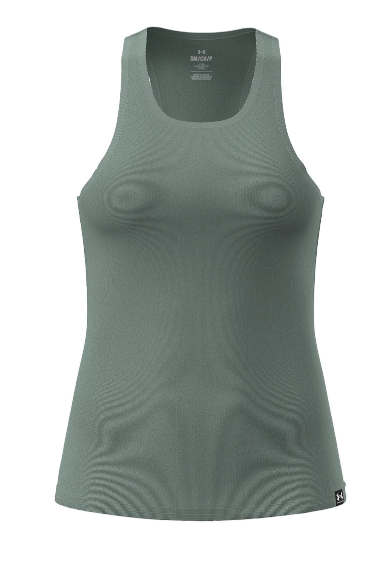 Top cu decolteu racerback Motion - Verde deschis