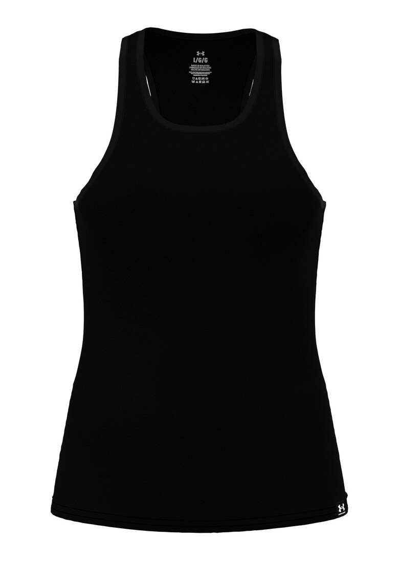 Top cu decolteu racerback Motion - Negru