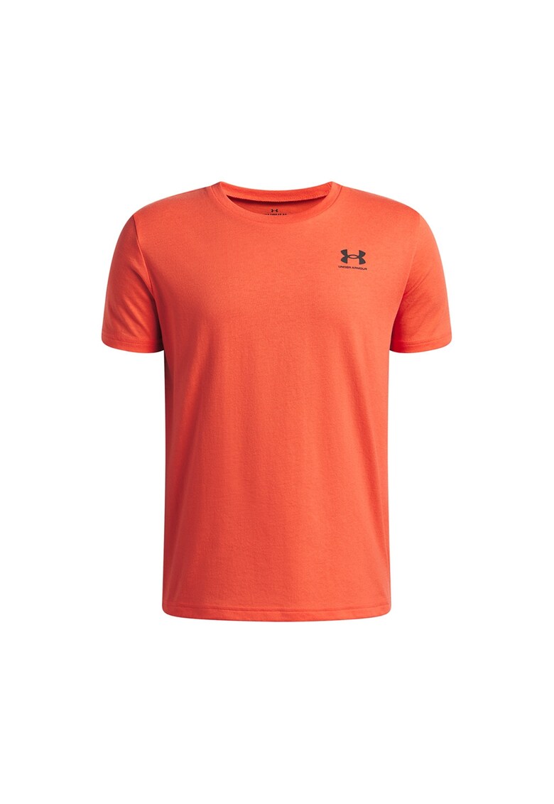 Tricou cu logo Sportstyle - Portocaliu mandarina
