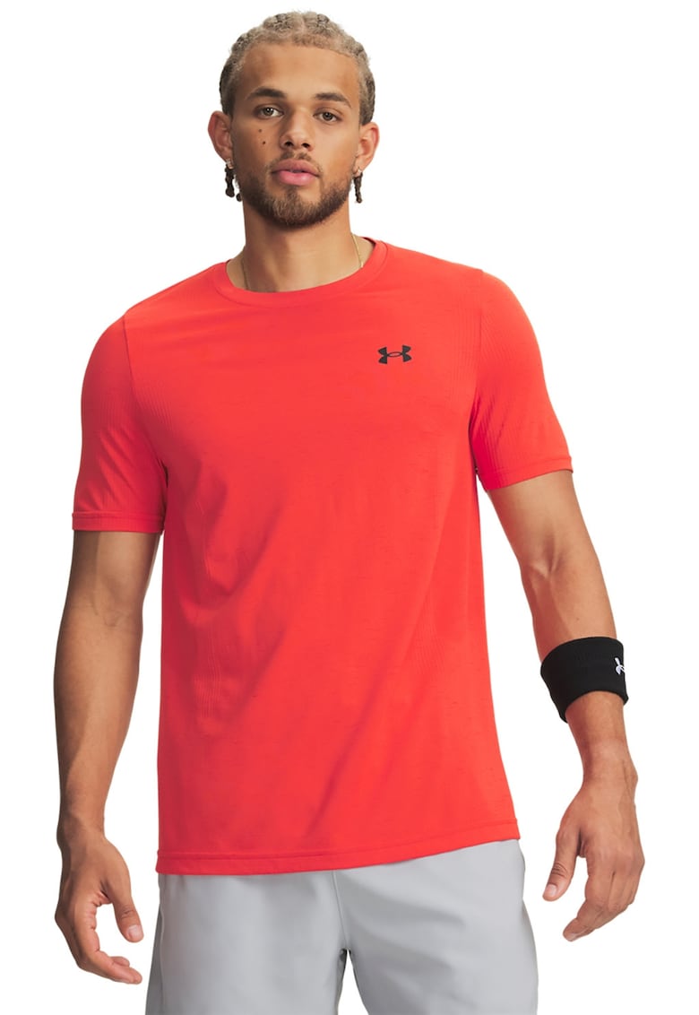 Tricou fara cusaturi pentru fitness Vanish - Coral