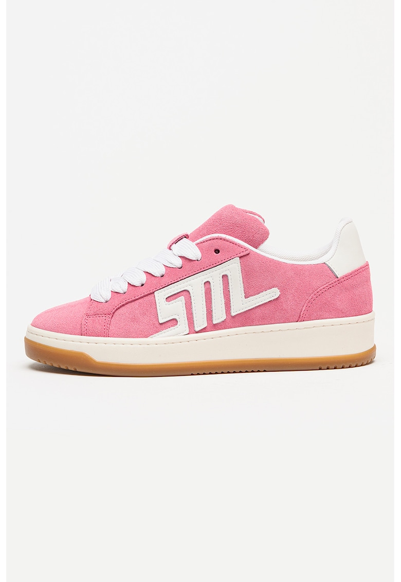 Pantofi sport Alysha din piele - Roz aprins