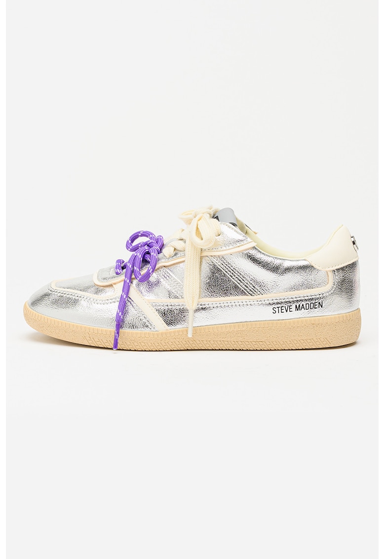 Pantofi sport Augustine low-cut - Alb fildes/Argintiu