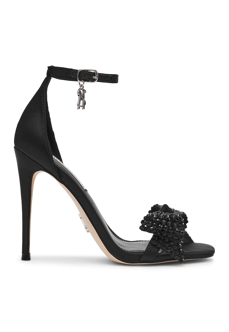 Sandale cu funda din strasurir Newlywed - Negru