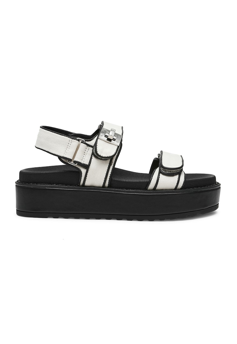 Sandale slingback flatform