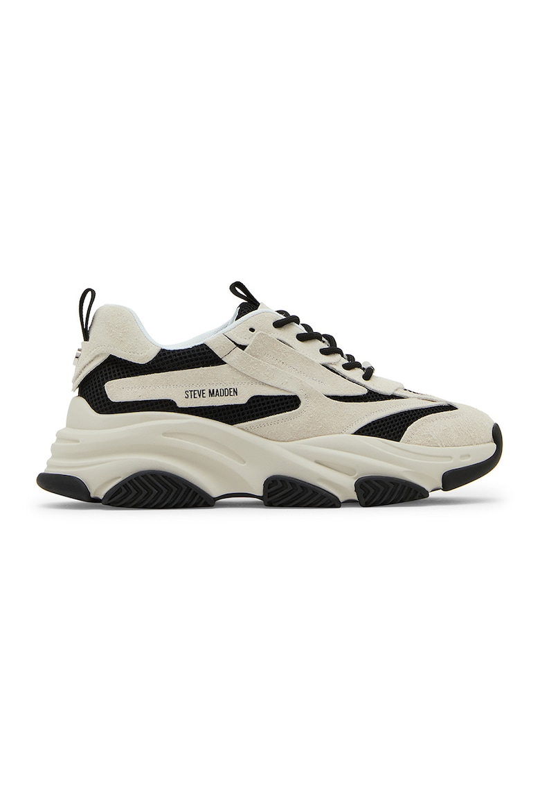 Pantofi sport Possess-H2 din piele intoarsa cu garnituri din material textil