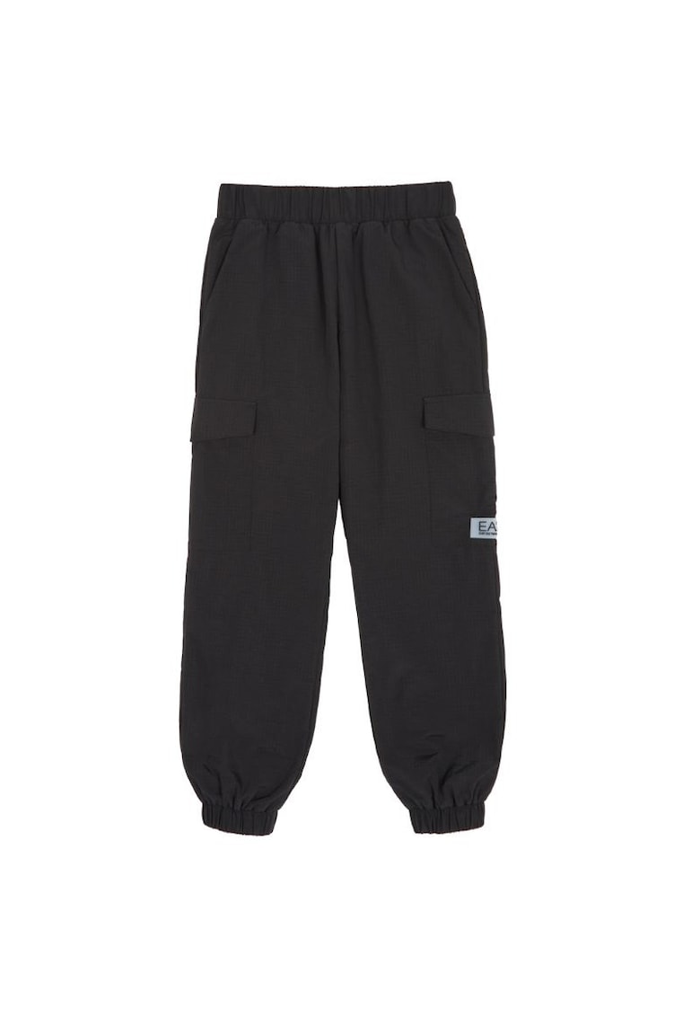 Pantaloni fete TRAIN CONTEMPORARY SPORT CARGO PANTS - Bumbac - Negru - Negru