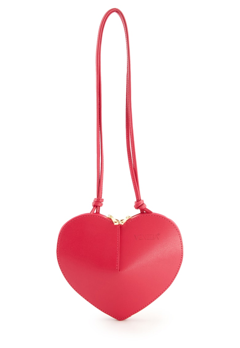 Geanta crossbody in forma de inima