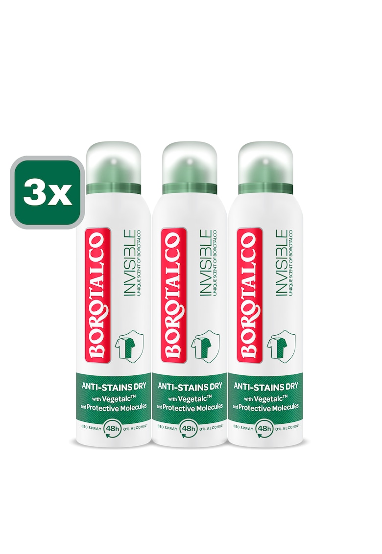 Deodorant Spray 150ml x 3 bucati - Flori albe/Citric