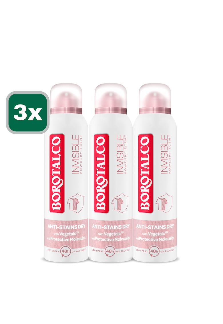 Deodorant Spray 150ml x 3 bucati - Bergamota/Trandafiri