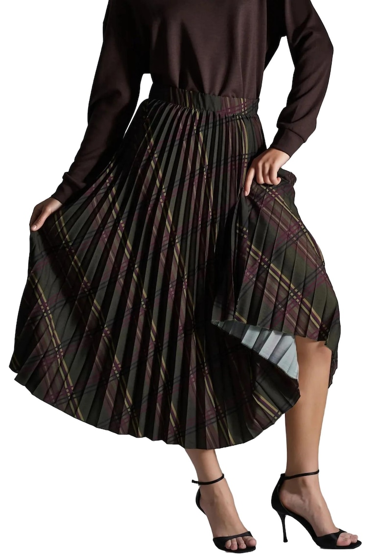 Fusta maxi - Verde - Textil