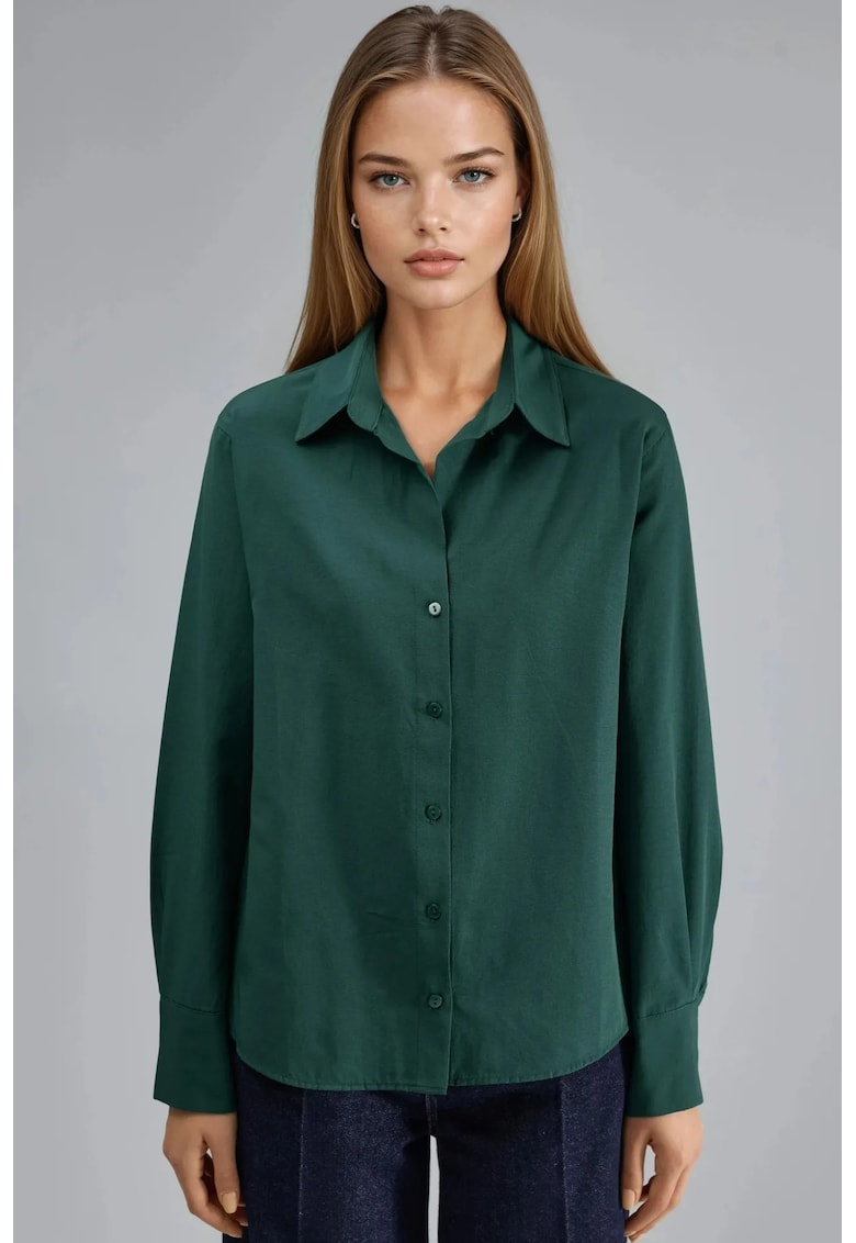 Camasa dama verde - Kaki
