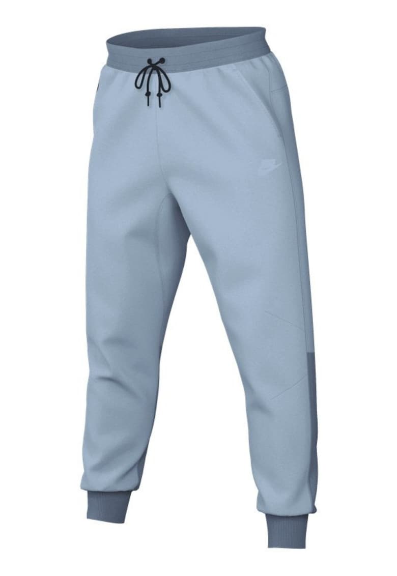Pantaloni barbati bumbac - albastru -
