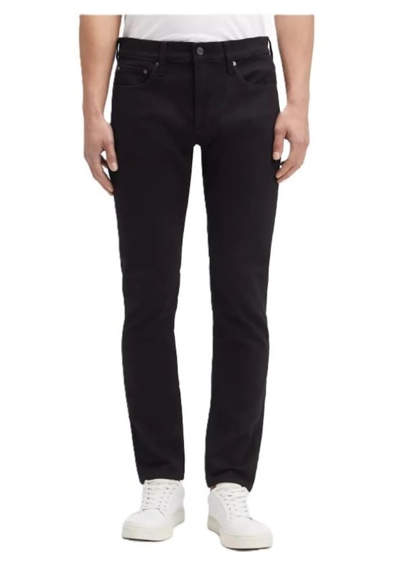 Pantaloni barbati FOREVER BLACK SLIM - bumbac - negru - 38-L32