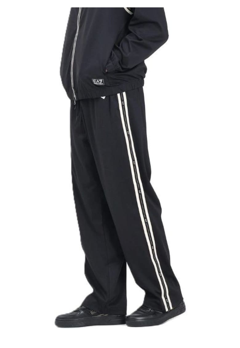 Pantaloni barbati bumbac - negru - Negru