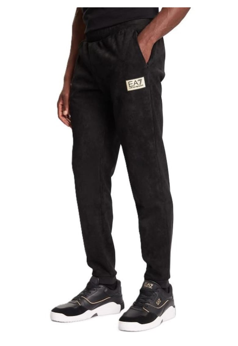 Pantaloni barbati negru - poliester - marime