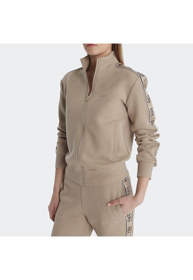 Jacheta sport pentru dama BRITNEY - Bej - Bumbac/Poliester
