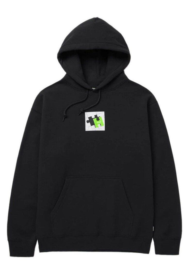 Hanorac barbati - Bumbac/Poliester - Negru - Negru