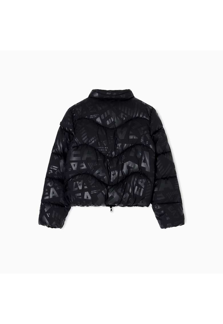 Geaca copii model TRAIN WINTER - poliester - negru - 176cm