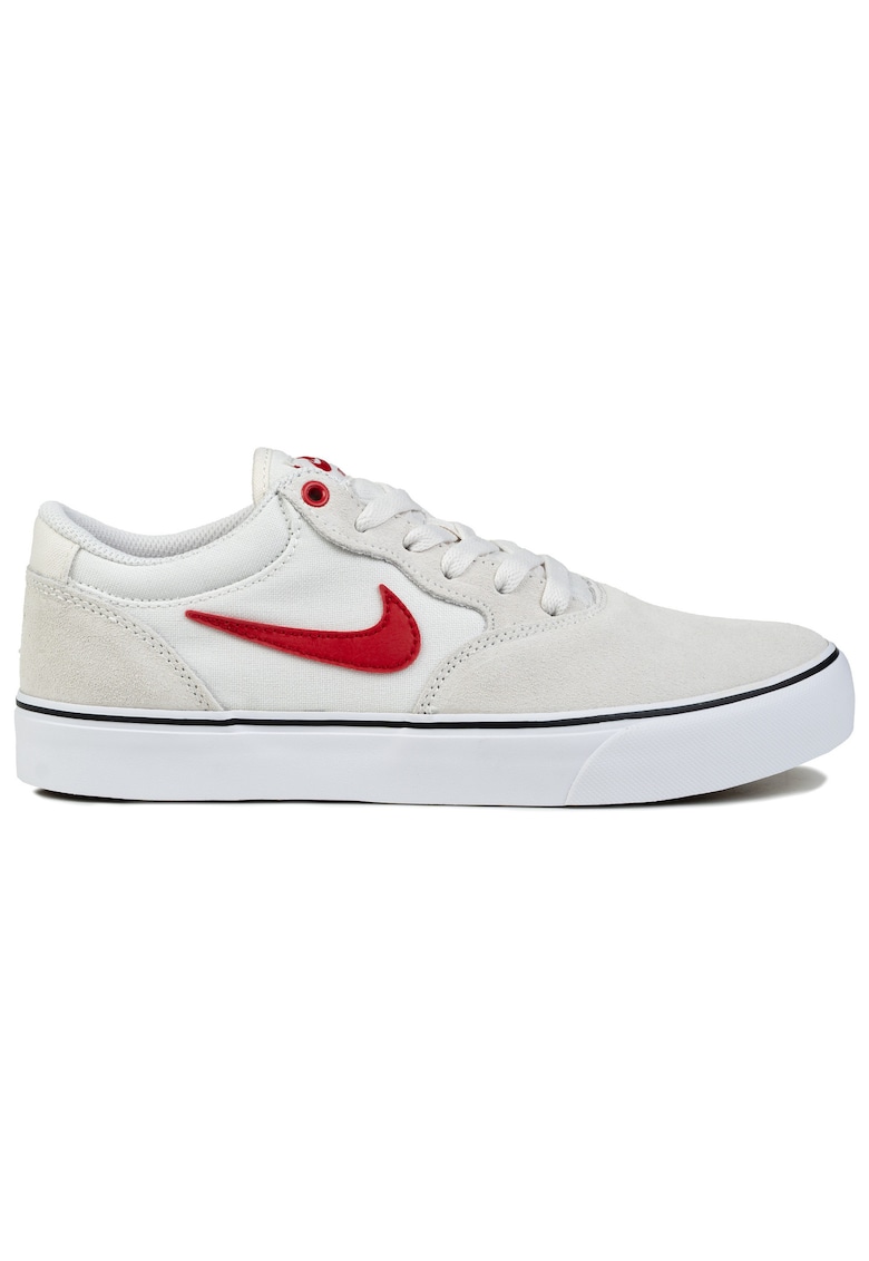 Pantofi sport barbati SB Chron 2 - alb rosu - pentru skateboarding