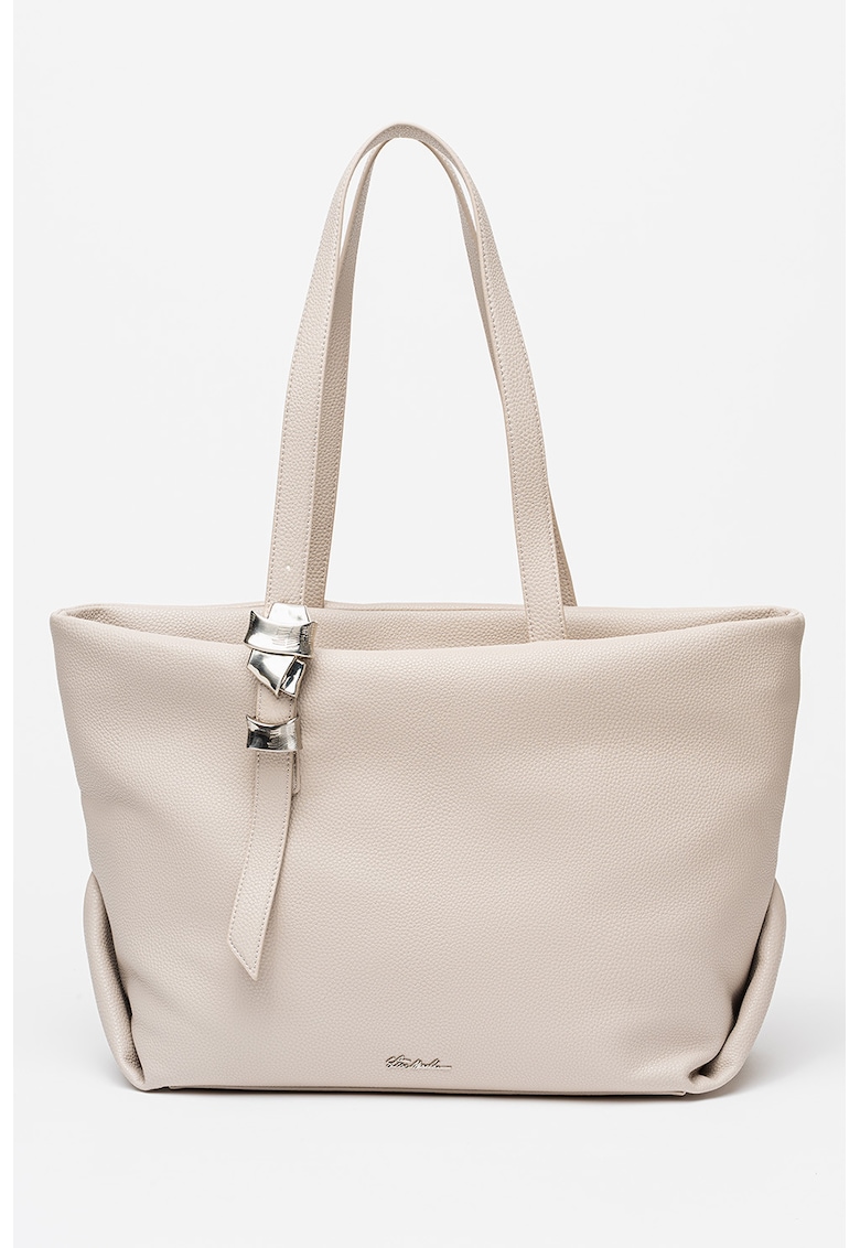 Geanta shopper cu bretele ajustabile Glace - Alb fildes