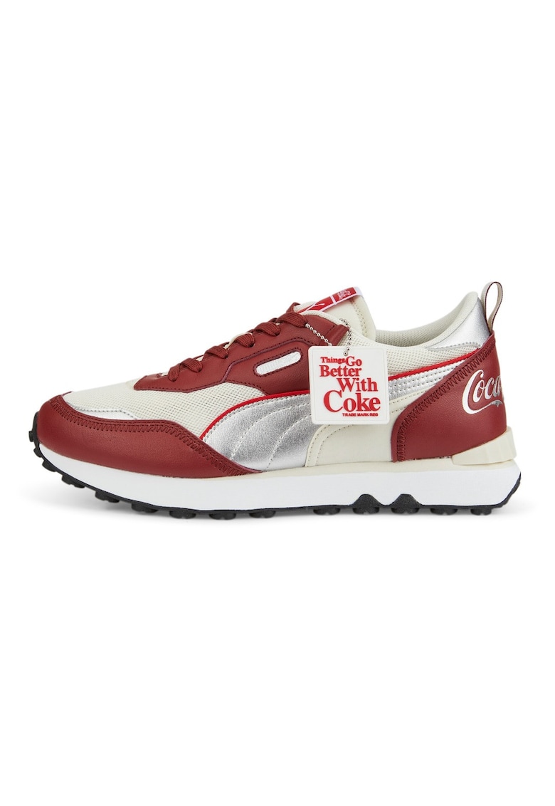 Pantofi sport barbati Rider Fv Coca Cola - Sintetic - Rosu - Rosu