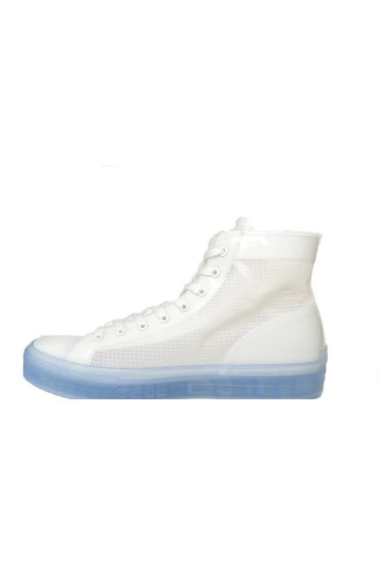 Pantofi sport barbati Jv Transparent - Piele ecologica - Alb -