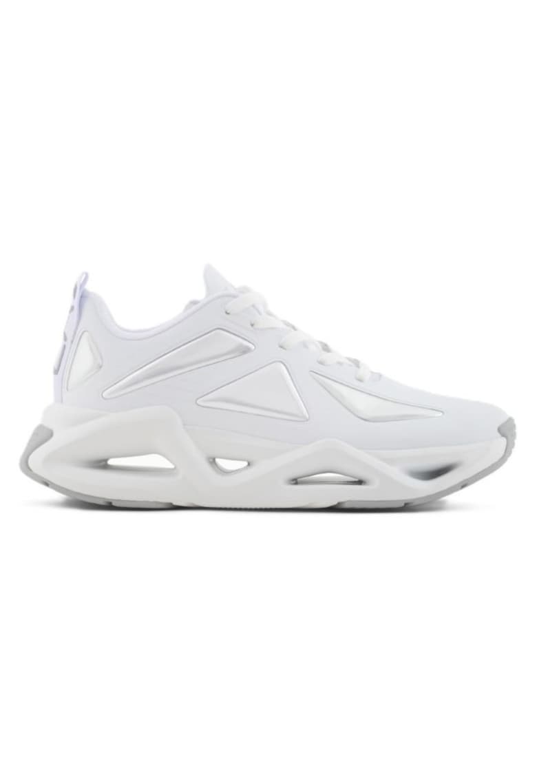 Pantofi sport dama INFINITY MIRROR - Piele ecologica - Alb - Alb
