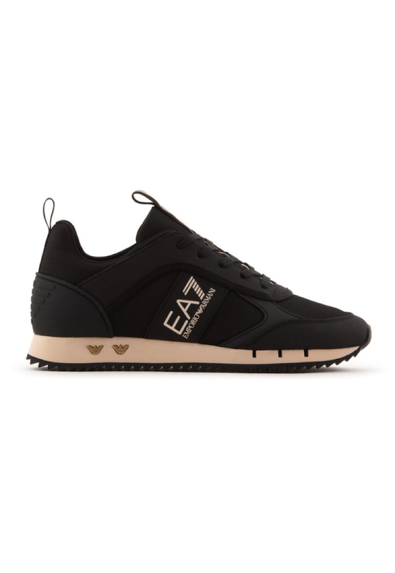 Pantofi sport dama Black& White Cordura - Piele intoarsa - Negru -