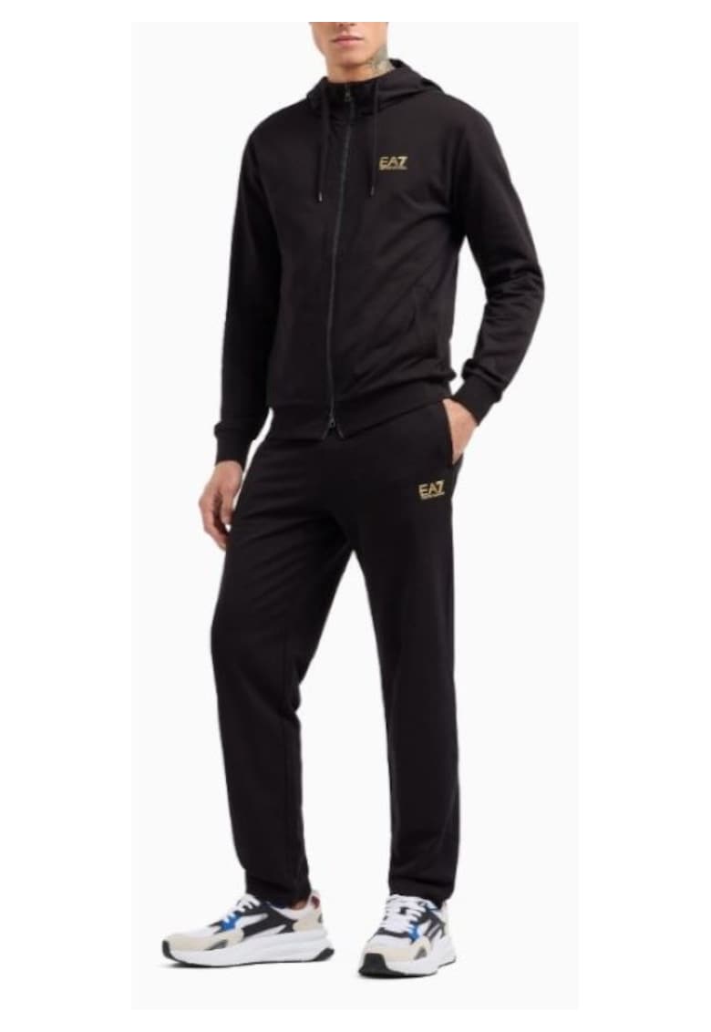 Trening TRAIN CORE ID M T-SUIT HOODIE RN CH COFT CC-8NPV64-PJVRZ-0208