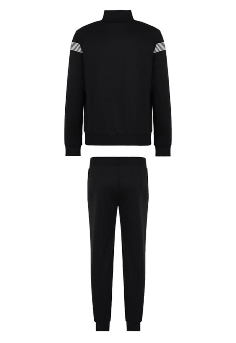 Trening barbati M T-SUIT T-TOP FZ CH PL - Bumbac - Negru -