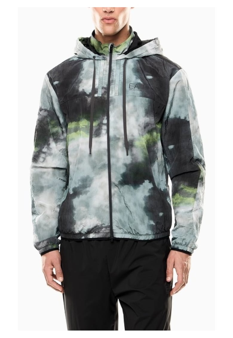 Jacheta barbati VENTUS7 M LIGHT JACKET PL GRAPHIC - Poliester - Gri - Gri