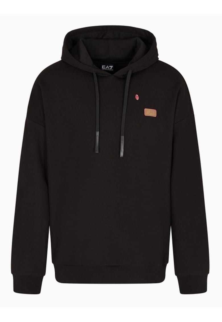 Hanorac barbati TRAIN GRAPHIC SERIES M HOODIE RN SPORTS BR CO PL - Bumbac - Negru - Negru