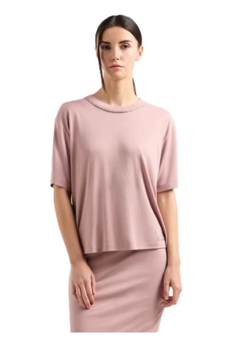 Tricou dama W TEE SS - Viscoza - Roz -