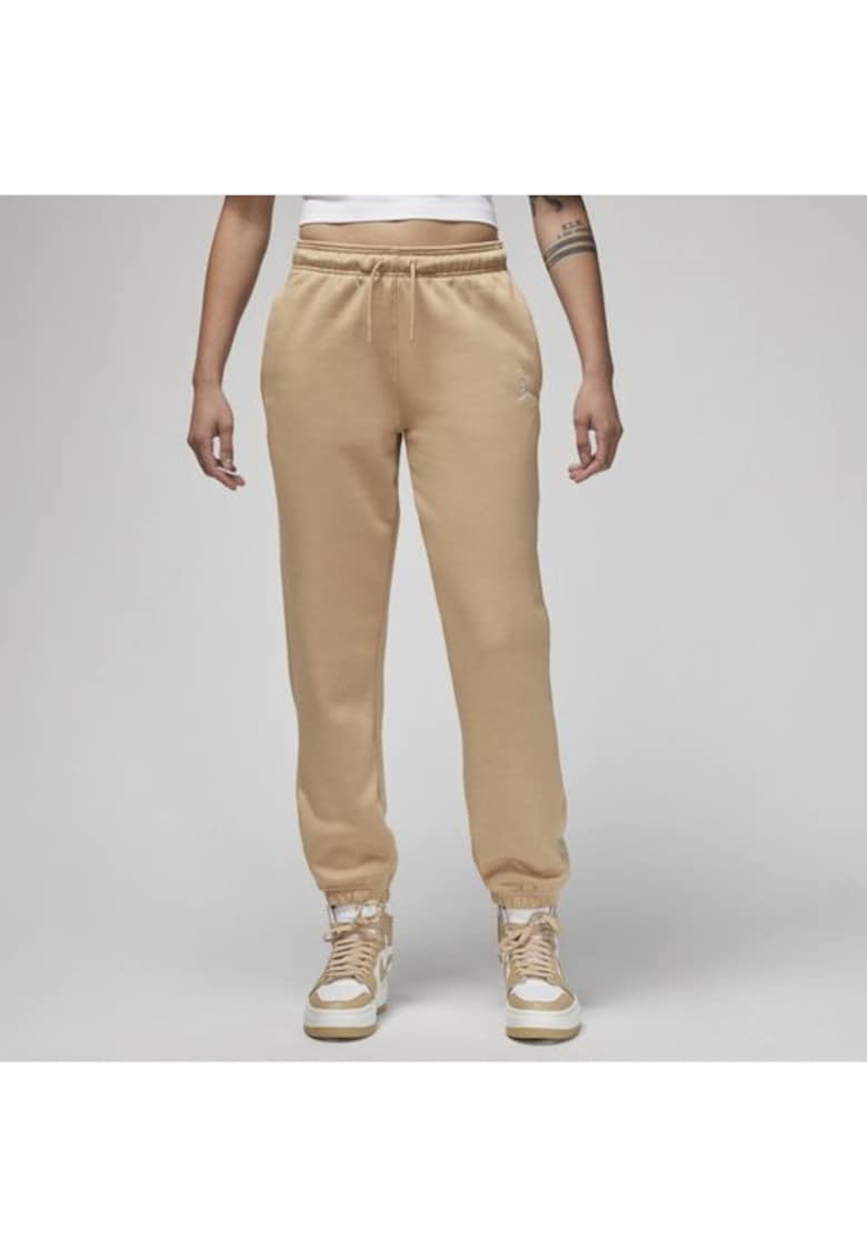 Pantaloni dama W J BRKLN FLC PANT 2 - Bumbac - Bej -